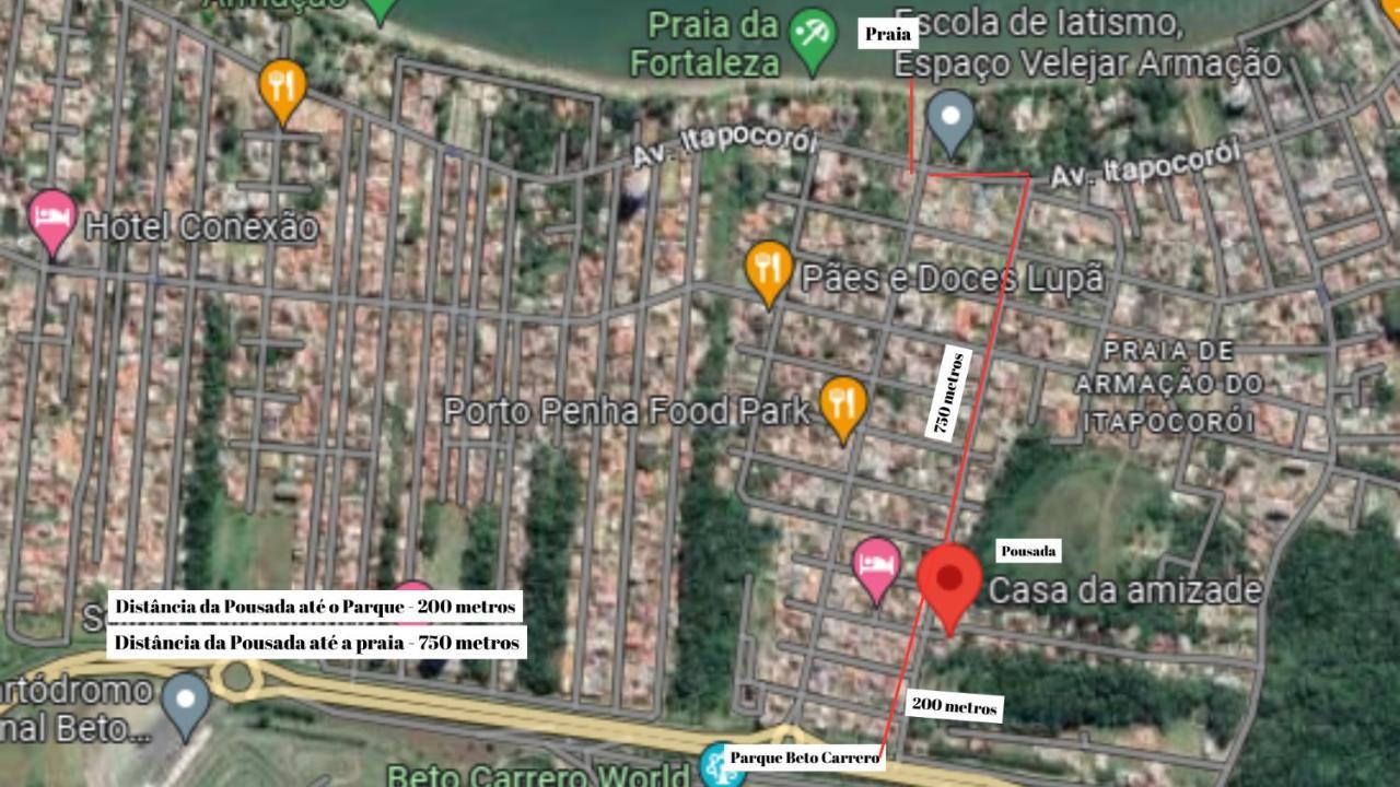 Pousada Casa Da Amizade 佩尼亚 外观 照片